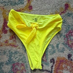 Bright Yellow Bikini Top- Aerie